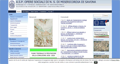Desktop Screenshot of operesociali.it