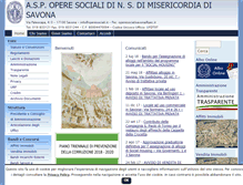 Tablet Screenshot of operesociali.it